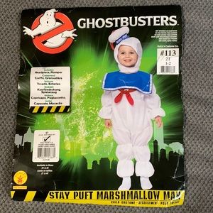Rubies Ghostbusters Stay Puft Marshmallow man child costume